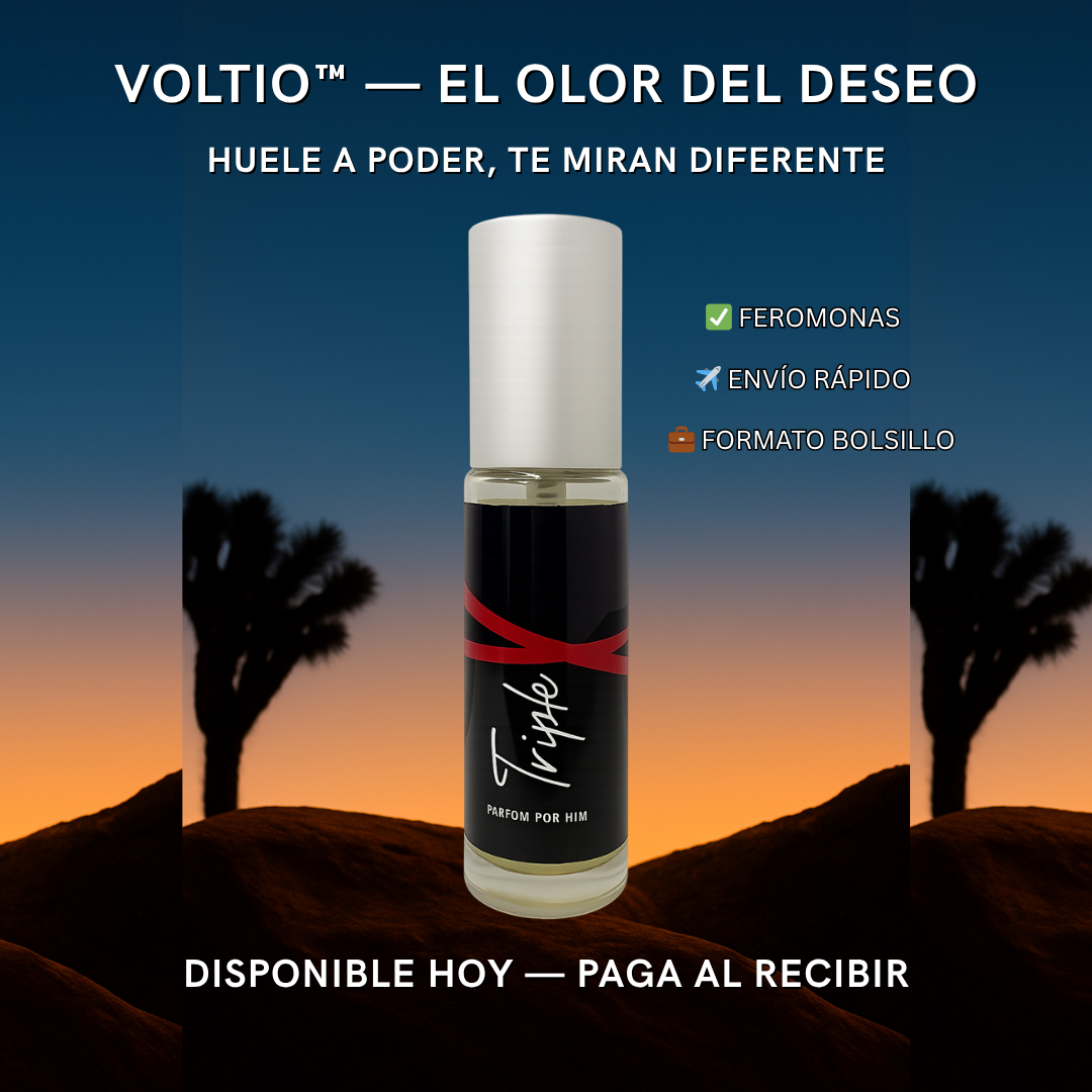 ⚡ VOLTIO™ | EL PERFUME QUE ACTIVA TU PRESENCIA