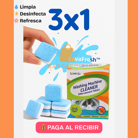 LavaFresh™  36 UND|💧 Limpia ✨ Desinfecta 🌸 Refresca